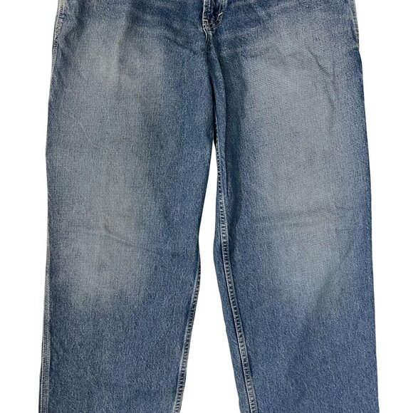 Vintage Abercrombie & Fitch Mens Carpenter Wide Leg Jeans Medium Wash Size 32L - Picture 9 of 16